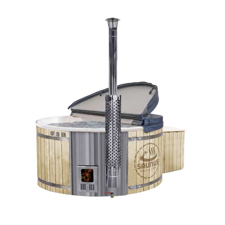 Runder Kessel mit erhöhtem Sitz - Indoor-Herd