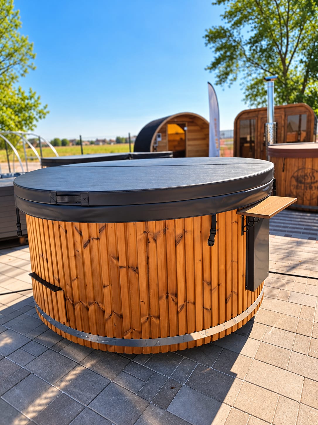 Kúpacia kaďa s vonkajšou pieckou LUXUSNÝ MODEL – Bild 4