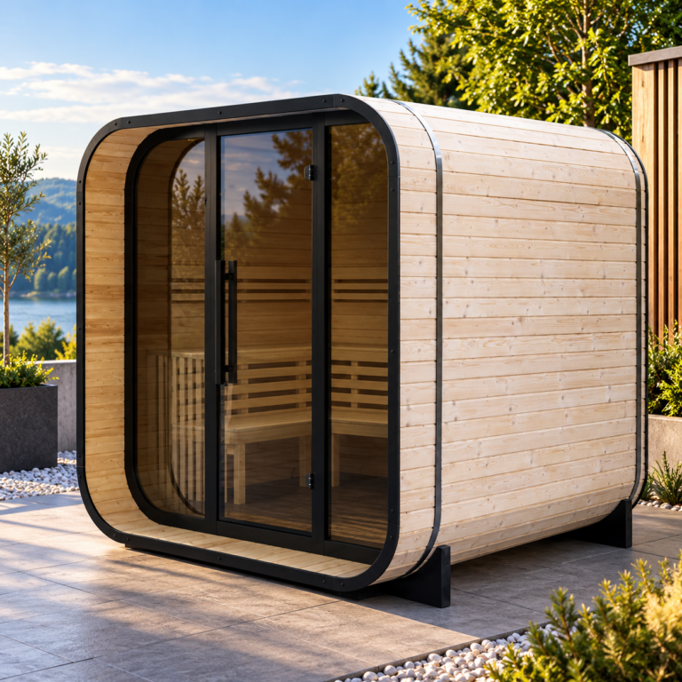 Sauna Termodrevo Model Gardenia 200x200cm