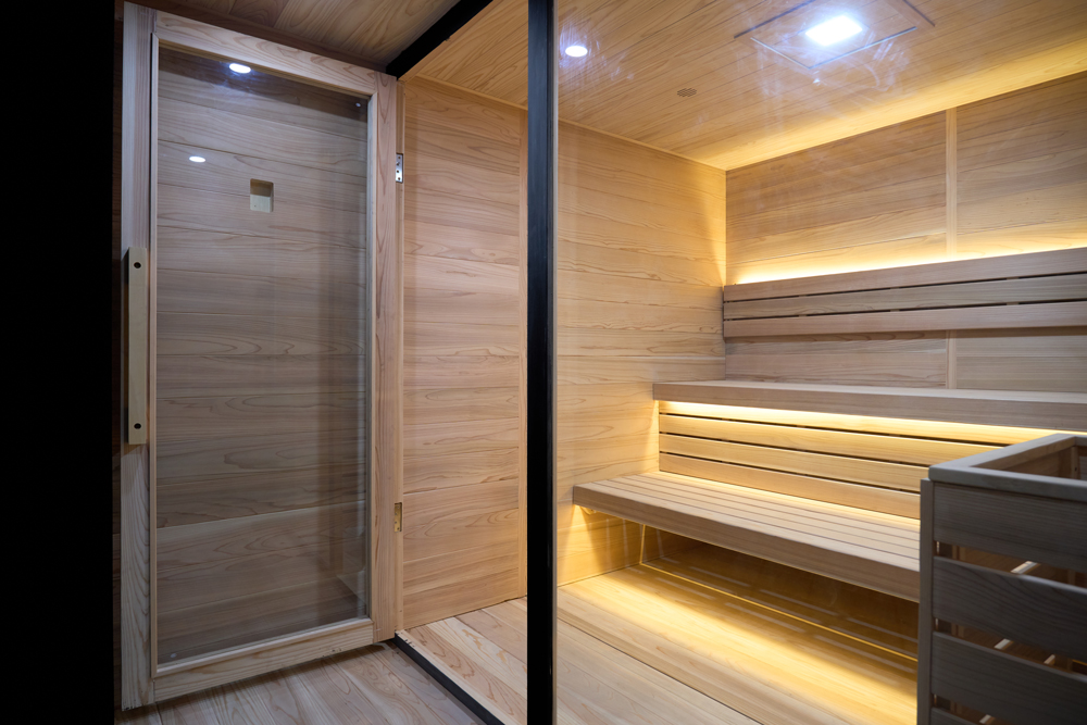 Sauna Ceder Model Black Baccara – Bild 6
